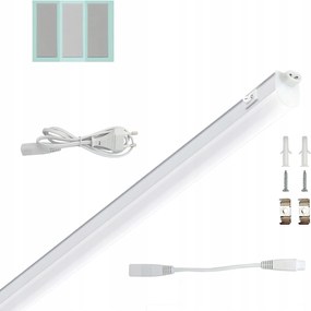 Bútor alatti Led lámpatest 12W 1200lm Cct fehér Kobi