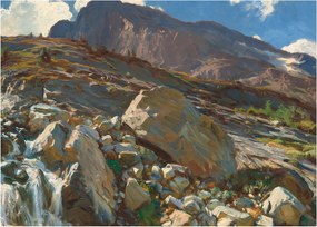 Kép - John Singer Sargent, Simplon Pass, reprodukciók (70x50 cm)