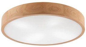 Mennyezeti lámpa OAK 4xE27/60W/230V ø 57,5 cm tölgy