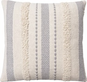 Díszpárna semleges árnyalatokban 45x45