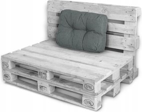 Raklappárna steppelt szürke 40x60cm oldalsó