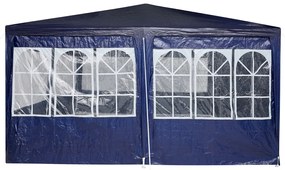 Buli Sátor 12 Kék Oldalfallal Kék 8x4 m PE