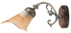 Rabalux 7091 - Fali lámpa RUSTIC 3 1xE14/40W/230V