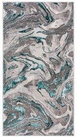 Szürke-türkiz szőnyeg 160x230 cm Marbled – Flair Rugs