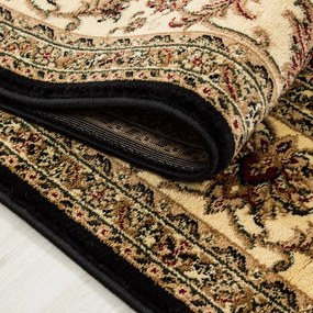 Fekete-aranyszínű szőnyeg 240x340 cm Marrakesh – Ayyildiz Carpets