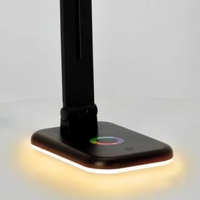 Brilagi - RGBW LED fényerőszabályozható asztali lámpa MODO LED/7W/5V 3000/4000/6500K fekete