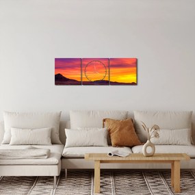 Kép - Út (órával) (90x30 cm)