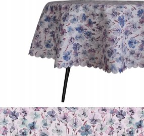 Abrosz Foltálló Ovális Lila 150X250 CM Virágok Finom Ovális Lila