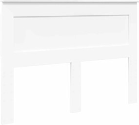 vidaXL Fejtámla fejtámlával Fehér 140 cm Faanyag