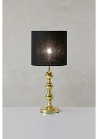 Markslöjd 108574 - Asztali lámpa OCTO 1xE27/40W/230V fekete/arany