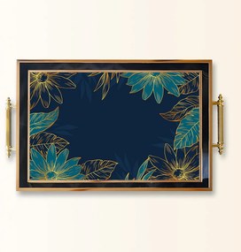 Üveg tálca, 38×24 cm – TPA9772