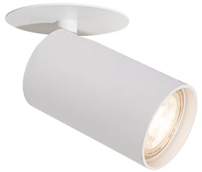 6 darabos modern, süllyesztett spotlámpa szett fehér GU10 50mm - Chels