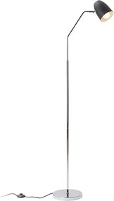 RENDL PRAGMA stojanová černá chrom 230V LED E27 11W