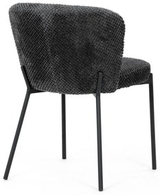 Bouclé CT-W1077 GREY2 étkezőszék szett, 4 db