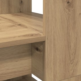 tárolós íróasztal Művészi tölgy 113x54x120 cm Mérnöki fa