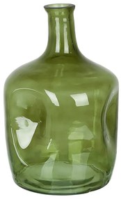 Üveg Virágtartó váza 30 Zöld KERALA Beliani