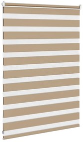 zebrafüggönnyel homokbarna szövetszélesség 100,9 cm poliészter