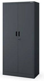 Fém szekrény JAN Compact 1750 x 800 x 400 mm, antracit