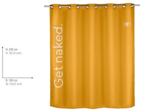 Zuhanyfüggöny 180x200 cm Tom Tailor Get Naked – Wenko