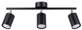 Sollux SL.1128 - Spotlámpa LEMMI 3xGU10/40W/230V fekete