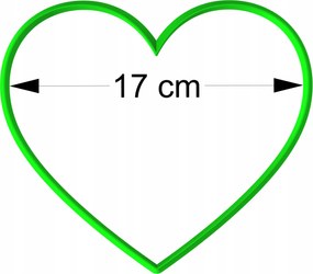 MĂ©zeskalĂĄcs lyukasztĂł Nagymama Ăs Nagypapa Napja Valentin nap SzĂv XXL 17cm