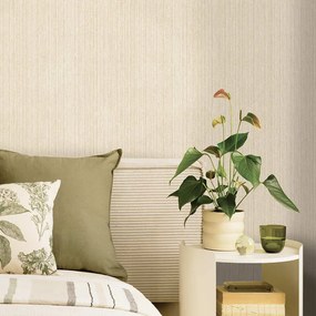 Holden Decor Essence Kilim krém csíkos fémhatású vlies tapéta – 66271