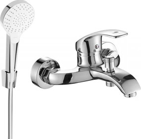 Mexen Fabia R05 fürdőkád csaptelep zuhanyszettel, króm - 74653R05-00