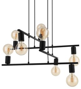 Eglo 98909 - Csillár zsinóron MEZZANA 8xE27/40W/230V