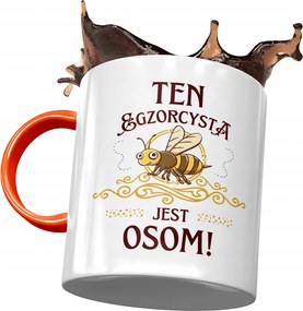 Narancssárga bögre az ördögűzőnek! fényképes nyomattal