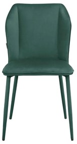 Zöld bársony étkezőszék szett 2 db-os Wilma – Støraa