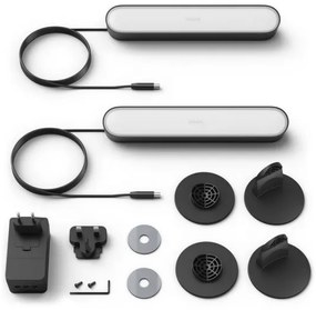 Philips - KÉSZLET 2x LED RGB Dimmelhető asztali lámpa Hue AMBIANCE LED/6W/230V