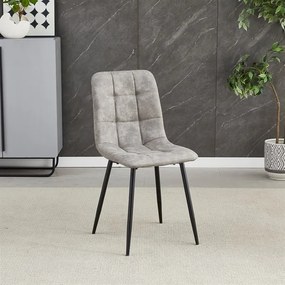Szürke Vintage Szövet Étkezőszék. CT-281 GREY3