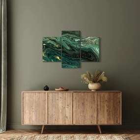 Kép - Zöld márvány (90x60 cm)