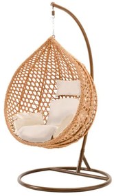 AKCIÓ Világosbarna függőszék TROPIKAL állvánnyal II. osztály