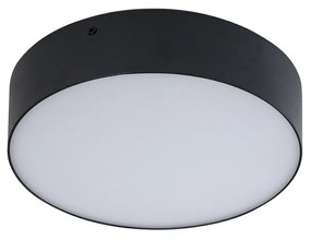 Azzardo Monza mennyezeti lámpa, fekete, 4000K természetes fehér, beépített LED, 20W, 1760 lm, AZ-2262