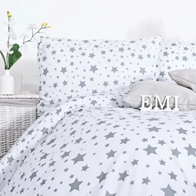 EMI Noemi pamut ágyneműhuzat, A standard egyszemélyes ágy szett tartalma: 1x 140x200 + 1x 70x90