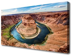 Vászonkép Grand Canyon Landscape 100x50 cm