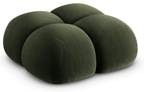 Zöld bársony lábtartó Loretto – Cosmopolitan Design