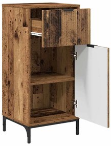 Fürdőszoba bútor szett 2 pcs Régi fa 39.5 x 36 x 88 cm Faanyag