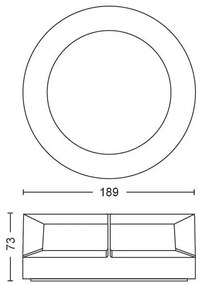 Philips 17390/30/P0 - LED Kültéri lámpa MYGARDEN ACTEA LED/12W/230V IP44