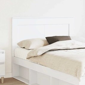 Fejtámla fejtámlával Fehér 120 cm Faanyag