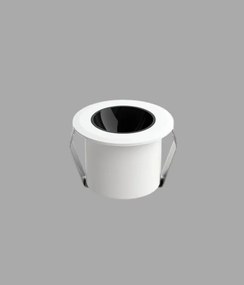 UNIVERSO Süllyesztett spot lámpa 3w 130lm 2700K-4000K.Kap RA90 26° IP20 Fehér D30x24mm kivágás:26mm 5év