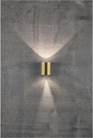 Nordlux modern kültéri fali lámpa canto sárgaréz nor49701035 IP44