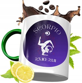 Bögre Zöld Csillagjegyek Horoszkóp Ajándék fényképes nyomtatással