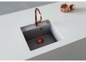 ALVEUS 1128395 - Mosogató FORMIC 52x51 cm gránit/fehér