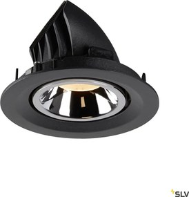 SLV NUMINOS® GIMBLE M 1005929 Beépíthető spotlámpa 1x17.5W/LED 2700K 1550LM