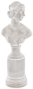 Szobor Dekorfigura Dekoratív cement Szürke 43x17x12cm