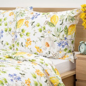 4Home Pamut ágynemű Lemon Delight, 160 x 200 cm,70 x 80 cm, 160 x 200 cm, 70 x 80 cm