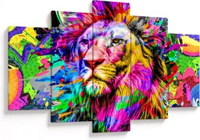 Kép - Oroszlán 3D-s képe (150x105 cm)