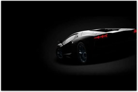 Poszterek 120x80 Fekete autó Autó